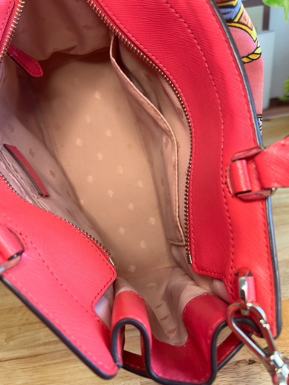 Kate Spade Medium Staci Satchel in Watermelon Gelato Crossbody - Picture 7 of 12